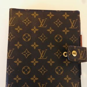 💯 Authentic!! Louis Vuitton Vintage Agenda! 9x7.5